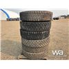 Image 1 : (6) 11 R24.5 TIRES