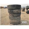 Image 2 : (6) 11 R24.5 TIRES