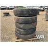 Image 1 : (5) 11 R24.5 TIRES
