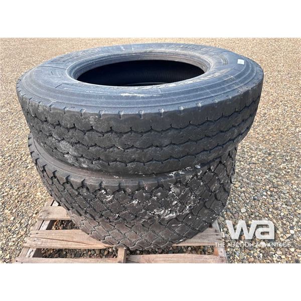 (3) LONGMARCH 11R24.5 TIRES