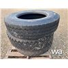 Image 1 : (3) LONGMARCH 11R24.5 TIRES