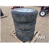 Image 2 : (4) 275/60R20 HAIDA WINTER TIRES & RIMS