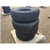 Image 2 : (4) GRIZZLY 285/70R17 TIRES
