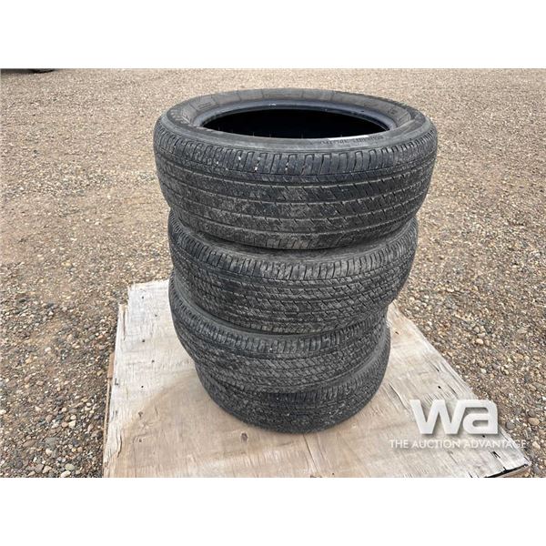 (4) FIRESTONE FT140 205/55R17 TIRES