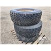 Image 3 : (3) BF GOODRICH 35X12.50R16.5LT TIRES & RIMS