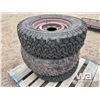 Image 3 : (3) BF GOODRICH 31X10.50R16.5LT TIRES & RIMS