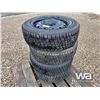 Image 1 : (4) BRIDGESTONE BLIZZAK 205/60R16TIRES & RIMS