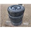 Image 2 : (4) BRIDGESTONE BLIZZAK 205/60R16TIRES & RIMS