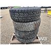 Image 1 : (4) BRIDGESTONE DUELER A/T  LT285/75R16 TIRES