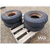 Image 1 : (4) 8-14.5MH MOBILE HOME TIRES & RIMS