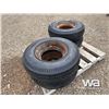 Image 2 : (4) 8-14.5MH MOBILE HOME TIRES & RIMS