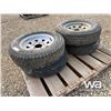 Image 1 : (4) ST175/80D13 & STEEL RIMS