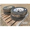 Image 2 : (4) ST175/80D13 & STEEL RIMS