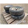 Image 3 : (4) ST175/80D13 & STEEL RIMS