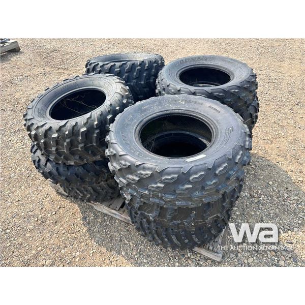 (12) ASSORTED ATV TIRES
