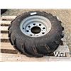 Image 1 : 26X9 R12 POLARIS TIRE & RIM