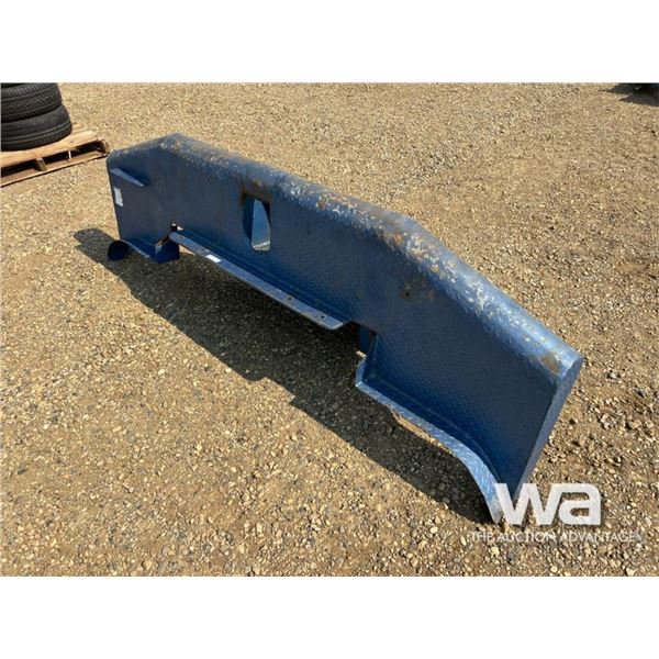 HD STEEL BLUE TRUCK BUMPER