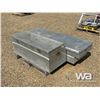 Image 3 : (2) ALUMINUM TOOL BOXES