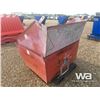 Image 4 : (2) 1 YARD SKID STEER TIPPER BINS