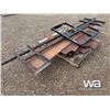 Image 2 : MISC. FLAT STEEL & BLACK BRACKETS