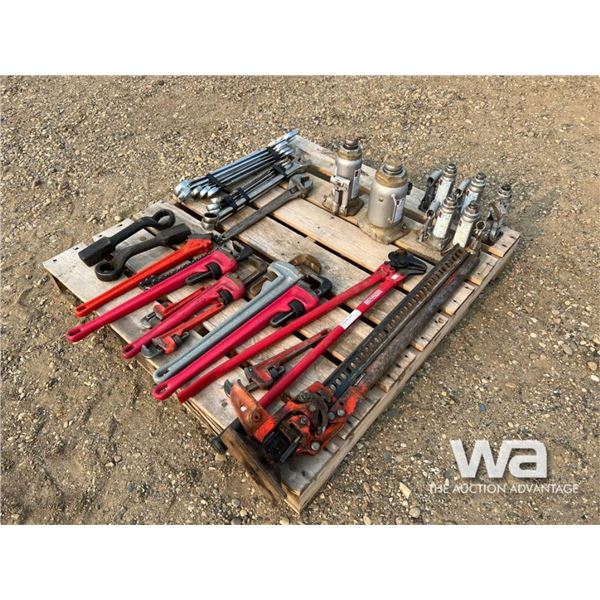 PIPE & HAMMER WRENCHES, JACKALL, HYD. JACKS