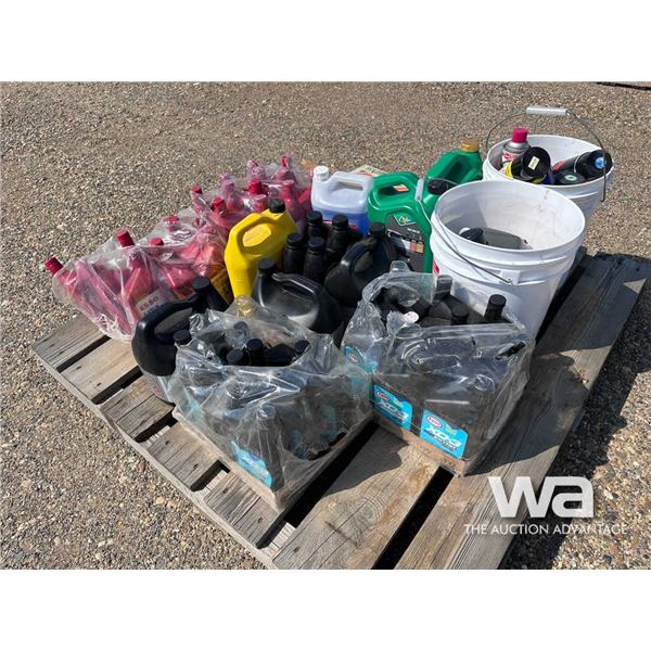 MOTOR OIL, ANTIFREEZE & GREASE