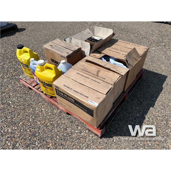 TRANSMISSION FLUID, GREASE & MOTOR OIL