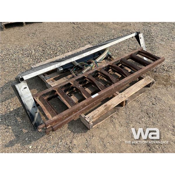 (2) 6 FT. STEEL RAMPS, HEADACHE RACK, WELL PUMP