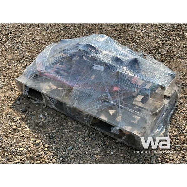 PALLET OF PLATECLAMPS & PIPE ALIGNMENT TOOLS