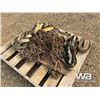 Image 1 : PALLET OF 11R24.5 TIRE CHAINS, RATCHET STRAPS