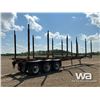 Image 3 : 2003 PEERLESS 48 FT. TRIDEM HAYRACK LOG TRAILER