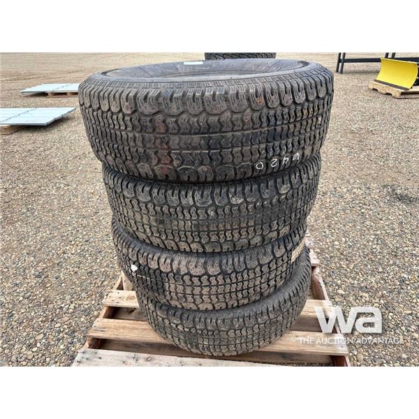 PRE-SOLD: (4) WINTER MASTER PLUS P265/75R16 TIRES
