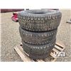 Image 2 : PRE-SOLD: (4) WINTER MASTER PLUS P265/75R16 TIRES