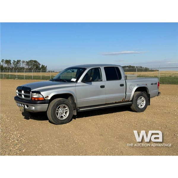 2003 DODGE DAKOTA CREW CAB PICKUP