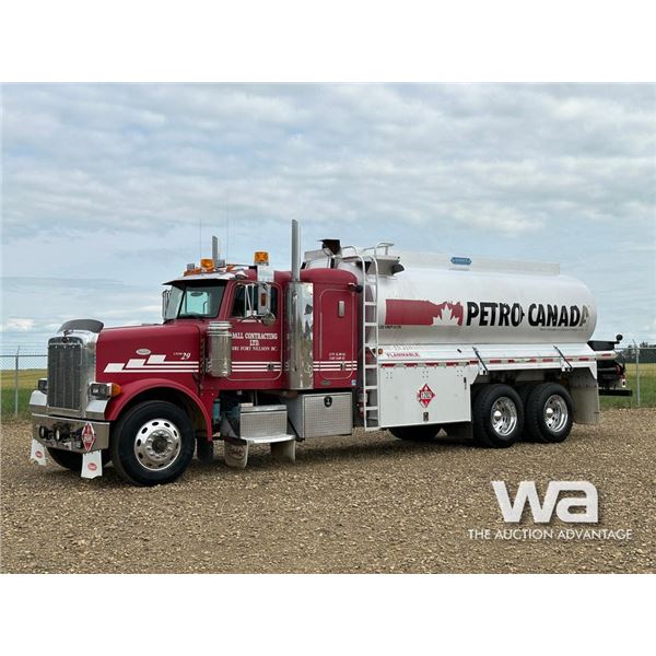 1997 PETERBILT 378 T/A SLEEPER FUEL & LUBE TRUCK