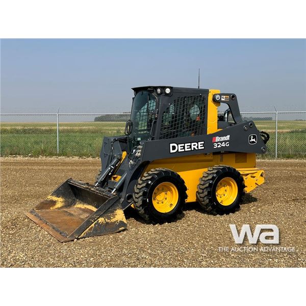 2019 JOHN DEERE 324G TWO-SPEED SKID STEER LOADER