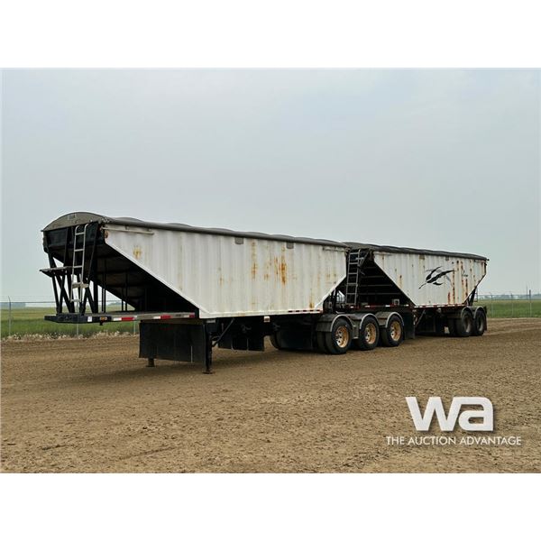 2007 LODE KING SUPER B-TRAIN GRAIN TRAILERS