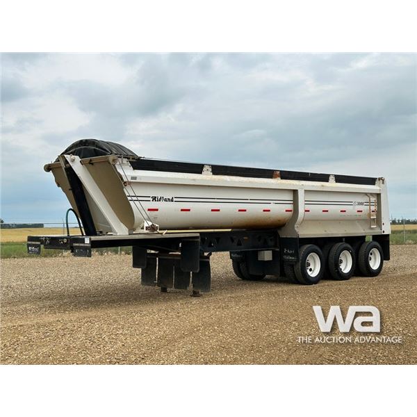 2009 MIDLAND MG35SL3000 TRIDEM END DUMP TRAILER