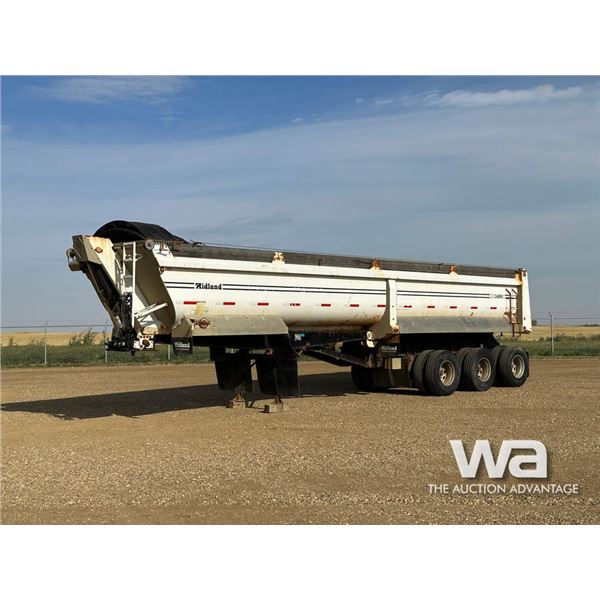 2013 MIDLAND SK3400X TRIDEM END DUMP TRAILER