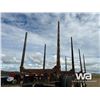 Image 12 : 2016 CENTERLINE 50FT QUAD AXLE HAYRACK LOG TRAILER