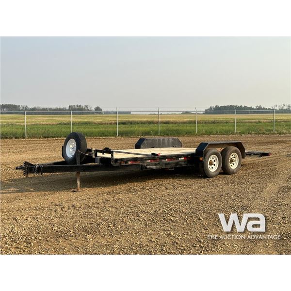 2008 PJ 20 FT T/A TILT DECK EQUIPMENT TRAILER