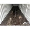 Image 10 : 2023 8 X 40 FT. SHIPPING CONTAINER