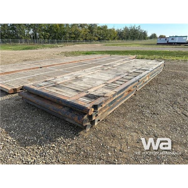 (3) 8 X 20 FT. RIG MATS