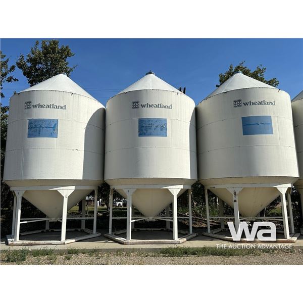 WHEATLAND 1512E SMOOTH WALL FERTILIZER HOPPER BIN