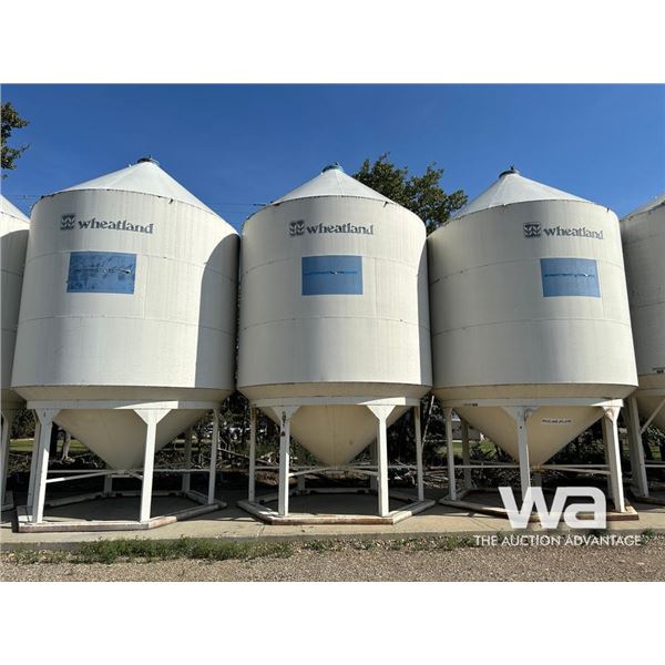 WHEATLAND 1512E SMOOTH WALL FERTILIZER HOPPER BIN
