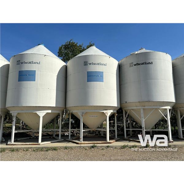 WHEATLAND 1512E SMOOTH WALL FERTILIZER HOPPER BIN