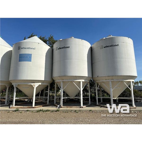 WHEATLAND 1512E SMOOTH WALL FERTILIZER HOPPER BIN