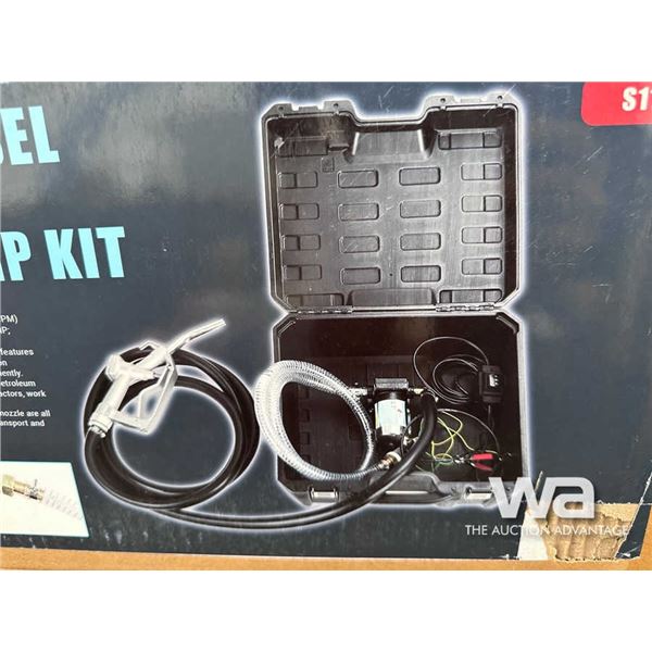 GAS & DIESEL PORTABLE FUEL TRANSFER PUMP KIT