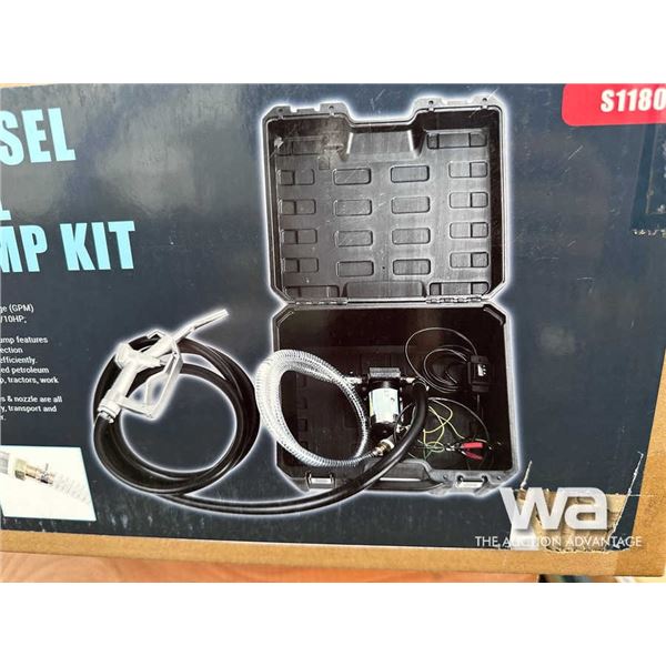 GAS & DIESEL PORTABLE FUEL TRANSFER PUMP KIT