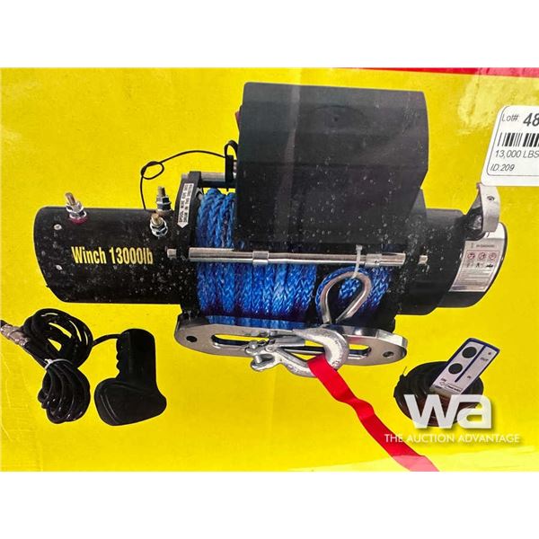 13,000 LBS HEAVY DUTY WIRELESS WINCH